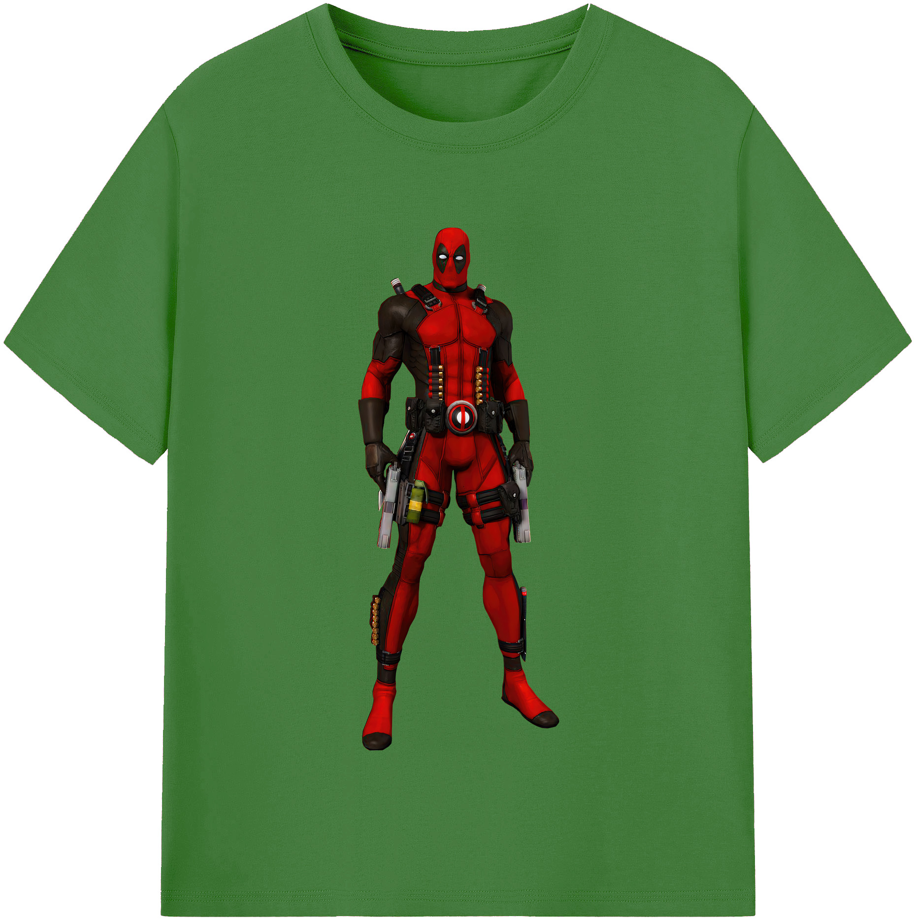 （画像用） Deadpool デッドプール レディースカジュアルプリントTシャツ（綿100％）
